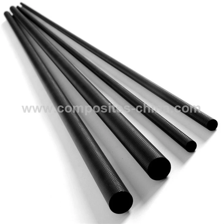 Tubs rodons industrials de fibra de carboni